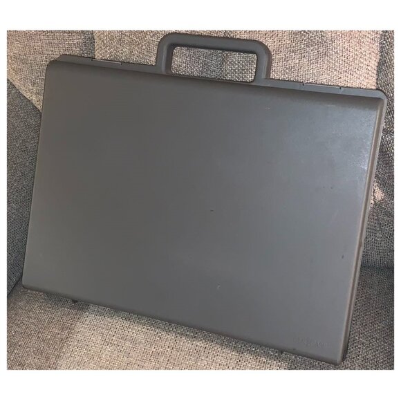 Vintage Clik Case by Outer Circle Products 36 Cassette Tape Case Holder Gray - Picture 2 of 7